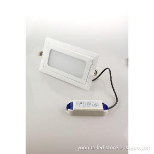 Best selling square gimbal downlights , adjustable downlighter